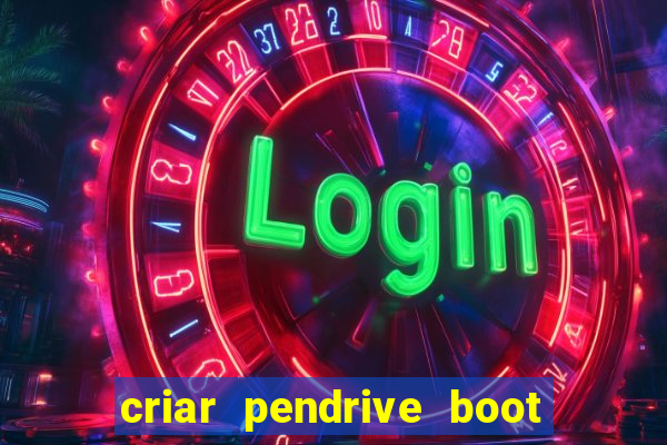 criar pendrive boot windows 10